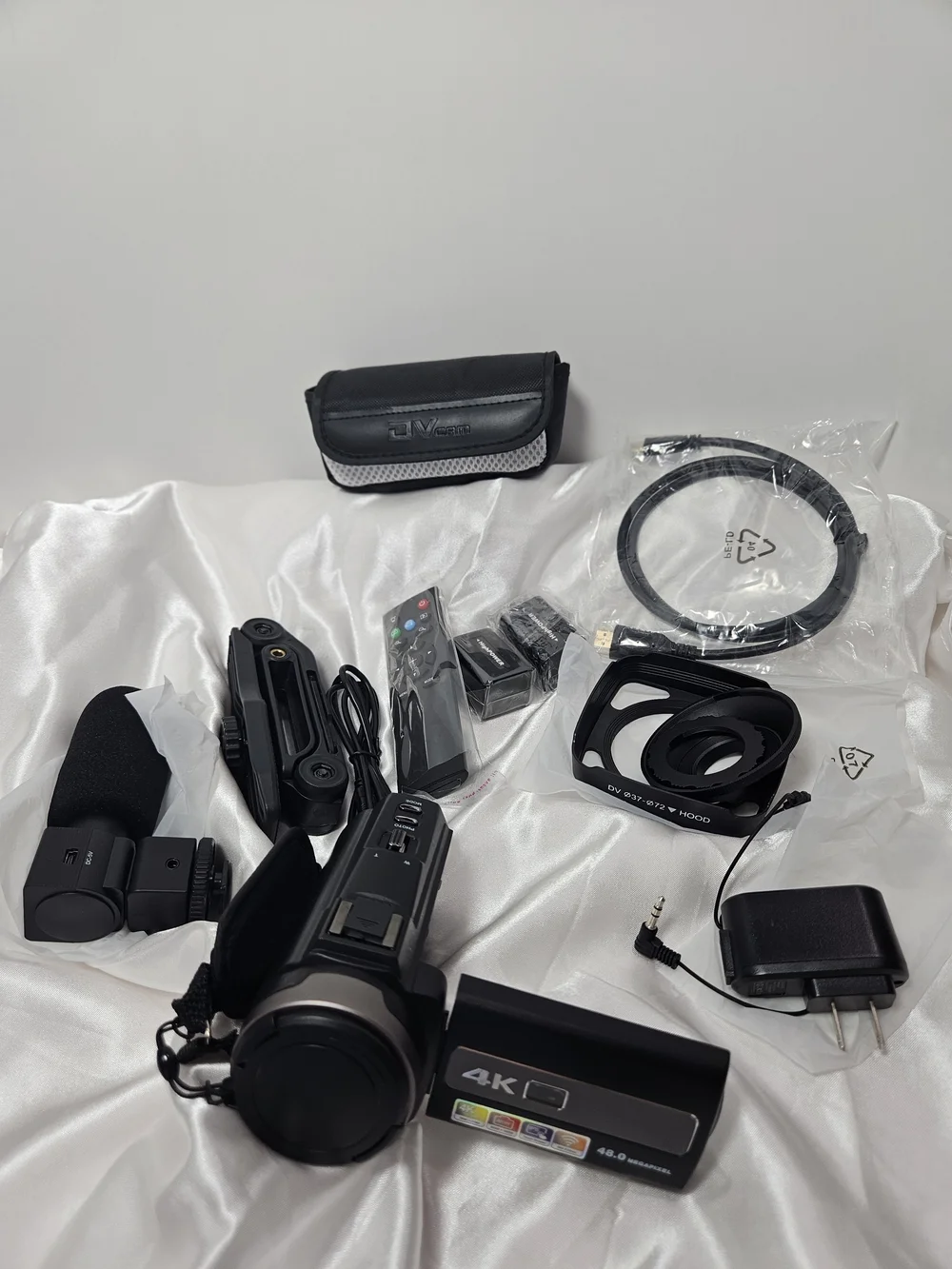 Digital Camera 4K Video Camera - Black
